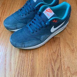 Nike Air Max 1 Turquoise Denim - US Men 8.5